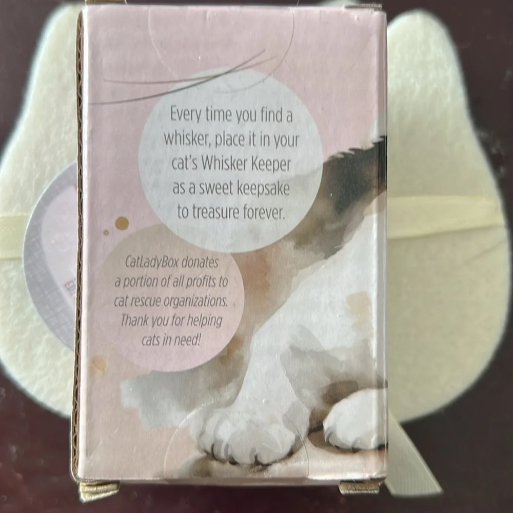 Frosty Feline Felt Coasters + Cat Whisker Keepers